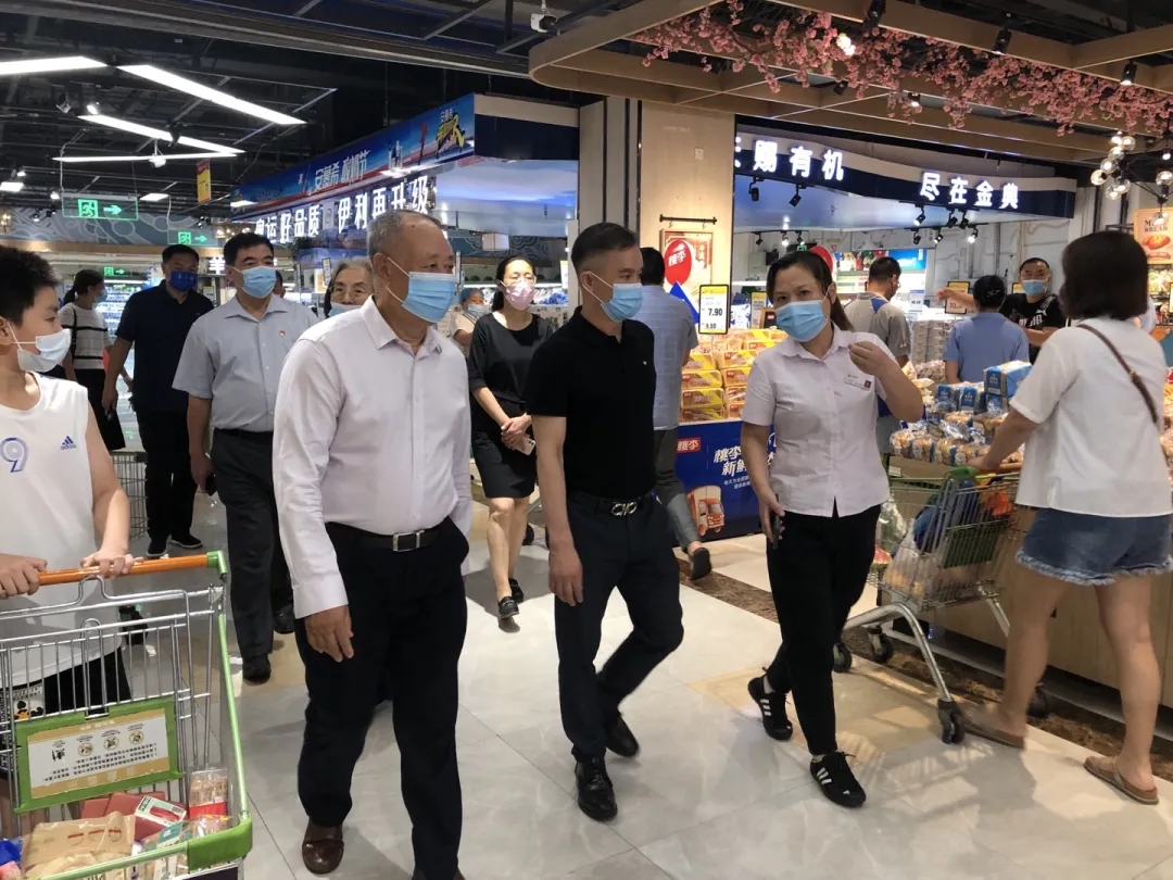 中國商業(yè)企業(yè)管理協(xié)會會長劉育才一行 蒞臨家樂園考察